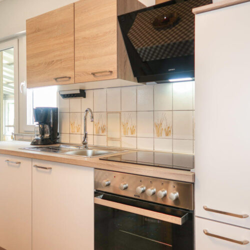 Kitchen and dining area