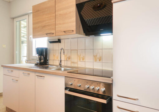 Kitchen and dining area